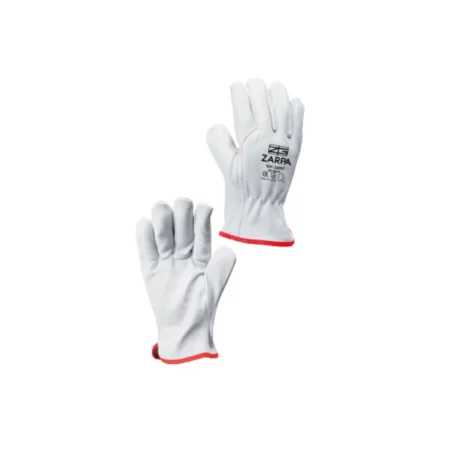 Guantes dielectricos blancos zarpa corto